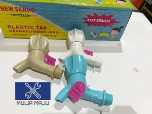 Kran Tembok Putar 1/2” NEW SANHO KERAN TEMBOK BALING