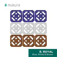 Gambar Rooster / Roster / Lubang Angin Keramik / Loster Royal 20x20cm - Ivory Krem dari Roster Granit Mukura Kota Administrasi Jakarta Utara 2 Tokopedia