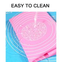 Gambar Mat Alas Adonan Kue Fondant Silikon - JJ3873 dari BandungBmMall Jakarta Barat 3 Tokopedia