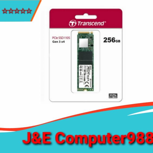 Gambar TRANSCEND TS256GMTE110S NVMe PCIe Gen3 x4 M.2 256GB dari J&E Computer988 Kota Bandung Tokopedia