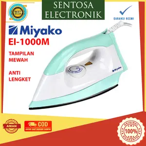 MIYAKO SETRIKA LISTRIk EI-1000M MURAH BERKUALITAS