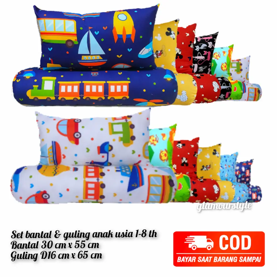 bantal anak bantal karakter kartun