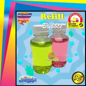 Refill Kamera Buble Bubble Mainan Anak Isi Ulang Gelembung Sabun