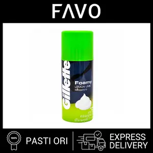 Krim Cukur - Gillette Foam Lemon Lime - 175 gr