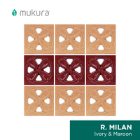 Gambar Rooster / Roster Keramik / Lubang Angin / Loster Milan 20x20cm - Maroon dari Roster Granit Mukura Kota Administrasi Jakarta Utara 2 Tokopedia
