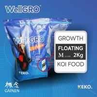Gambar Pakan Koi - WELLGRO Growth 2 Kg (M) - Floating dari Keko Koi Kota Bekasi 3 Tokopedia