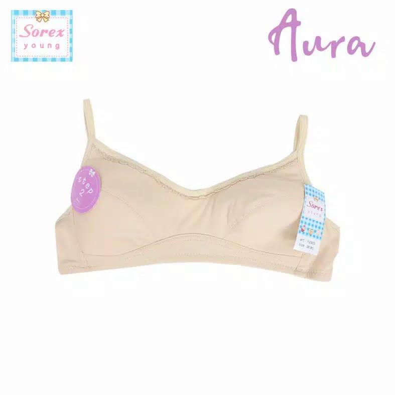 SOREX Young Step2 Bra Remaja Y 2303 Busa Tipis Tanpa Kawat Original 1