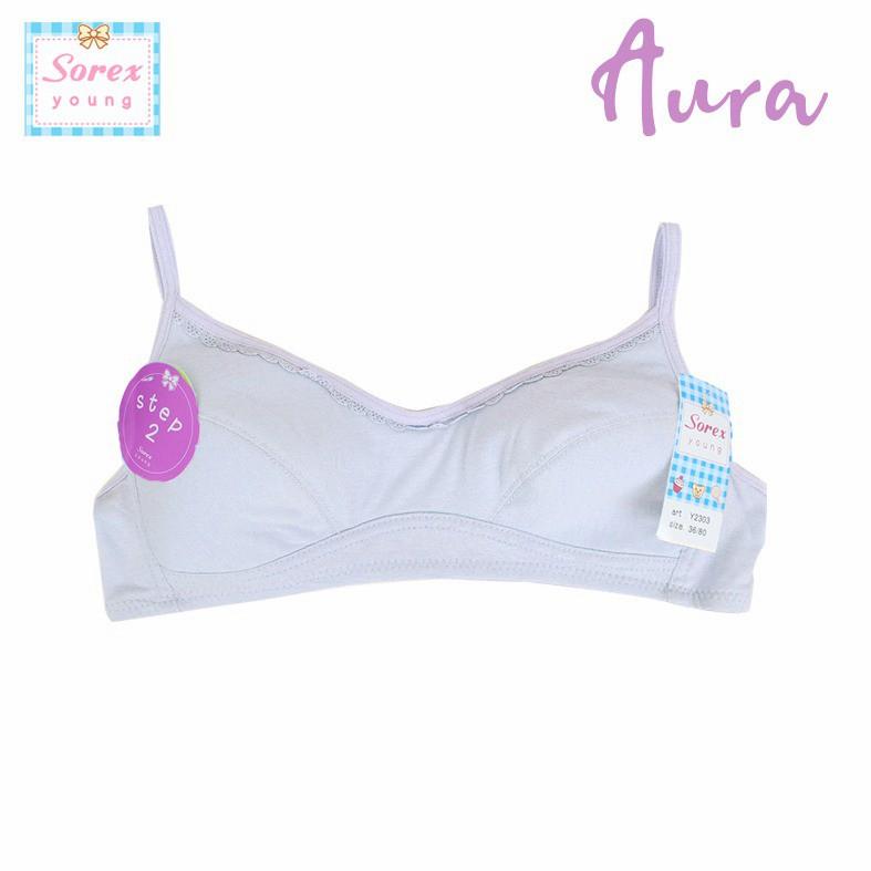 SOREX Young Step2 Bra Remaja Y 2303 Busa Tipis Tanpa Kawat Original 3