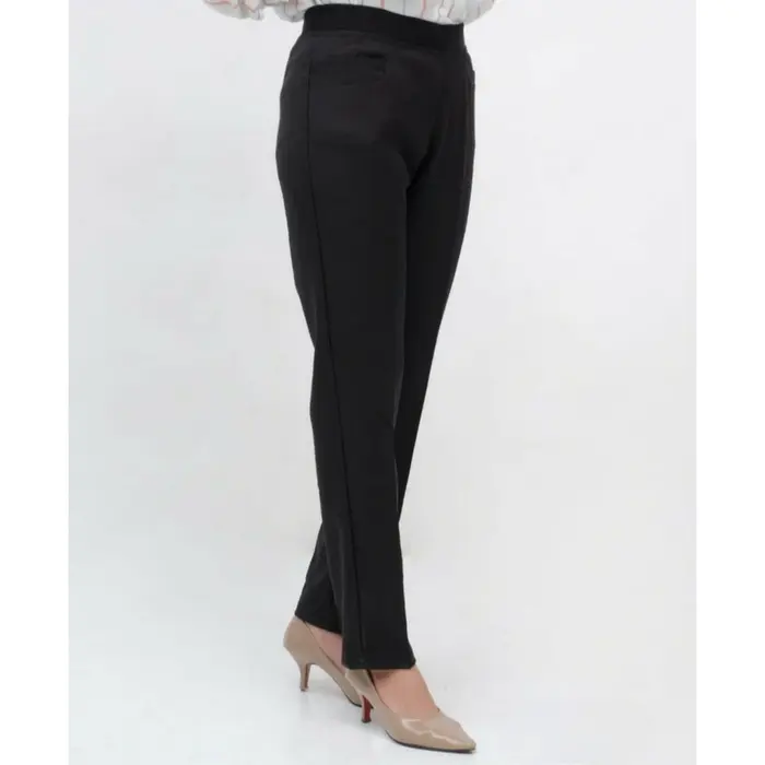 Gambar Celana Kerja Wanita Pinggang Karet Celana Kantor Wanita Jumbo Size -5L dari GABE OFFICIAL STORE Kab. Pekalongan 3 Tokopedia