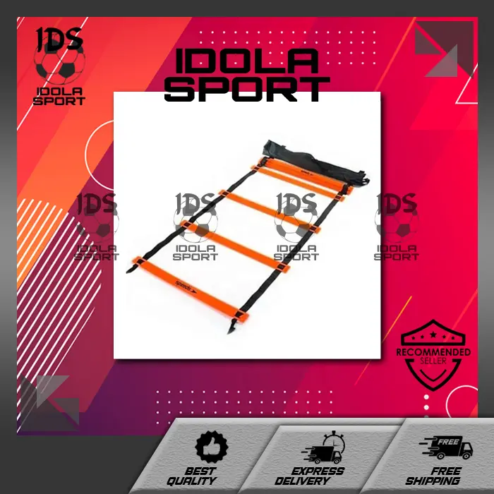 Agility Speed Ladder Drills training Tangga Kelincahan 2x4m SPEEDs lx 029-3