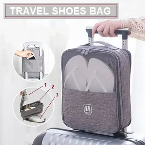 Korean Pattern Travel Shoes Bag / Tas Sepatu / Tas Multi Fungsi