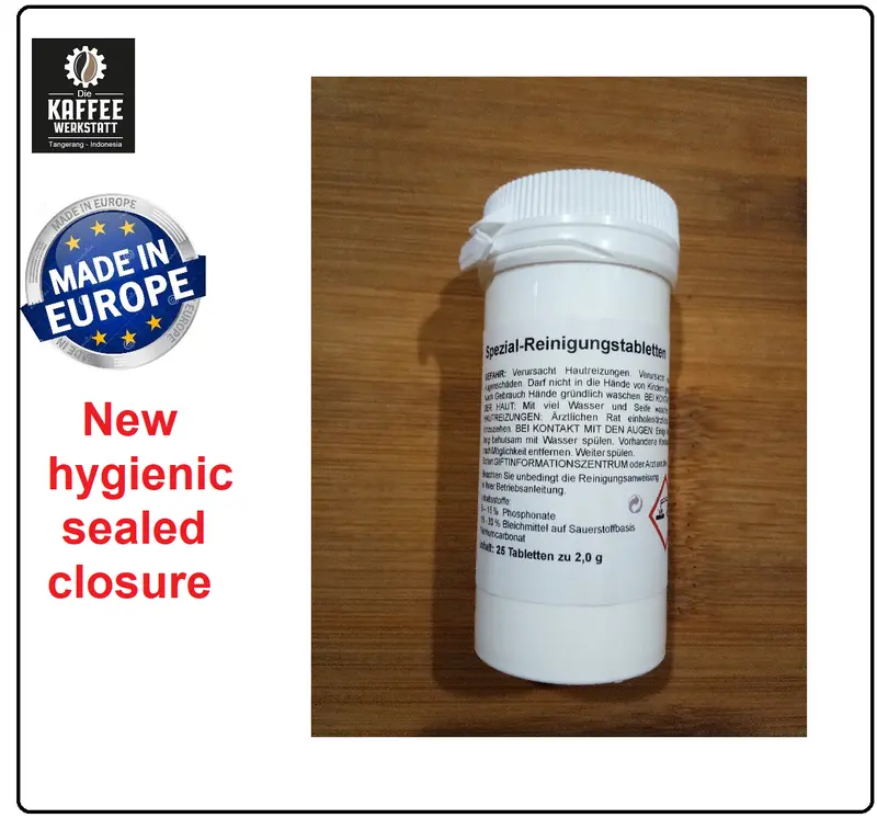 Cleaning tablet, 25 Tablets Jura Saeco DeLonghi Bosch Krups 1