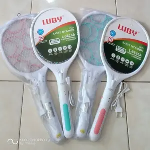 RAKET NYAMUK LUBY L 3826 ORIGINAL BISA DI CHARGE CAS MODEL ELEGANT MUR