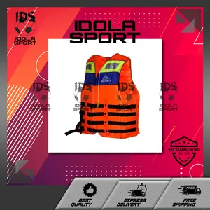 BAJU PELAMPUNG / LIFE JAKET ANTUNAS " L " ORANGE ANAK DAN DEWASA