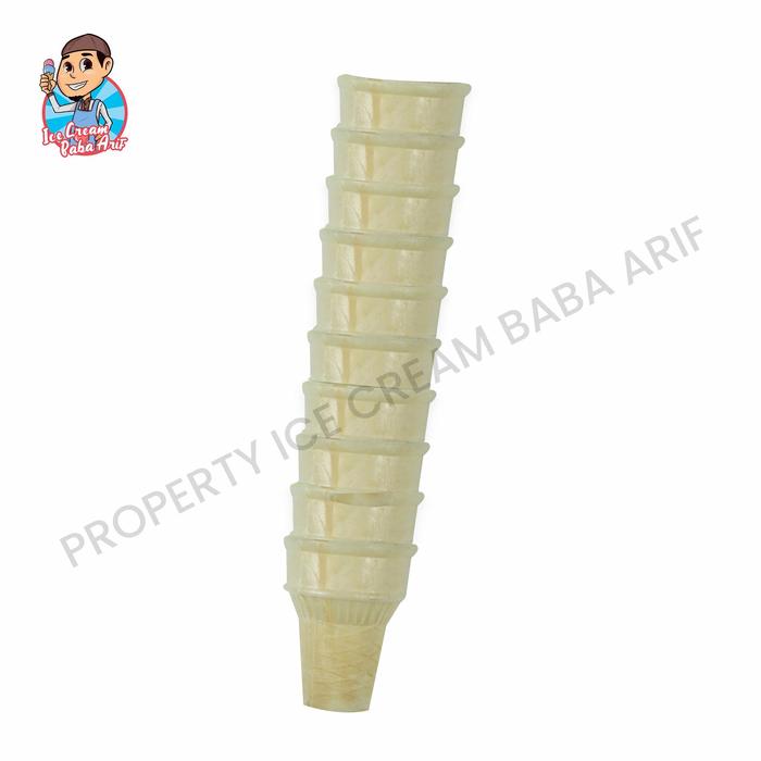 Gambar Cone Es Krim 10 pcs dari Ice Cream Baba Arif Kab. Bogor Tokopedia