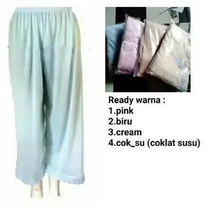 kulot muslim panjang renda bawah/celana daleman rok/handrok kulot