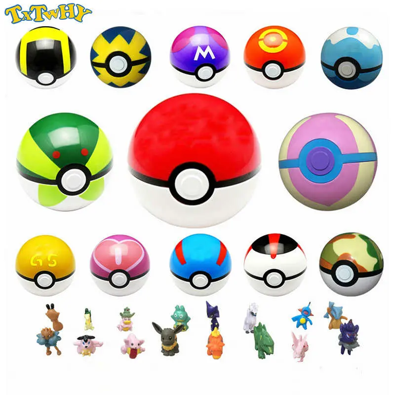 Mainan Bola Pokemon / Pokeball / Pokemon Ball Action Figure (7cm)