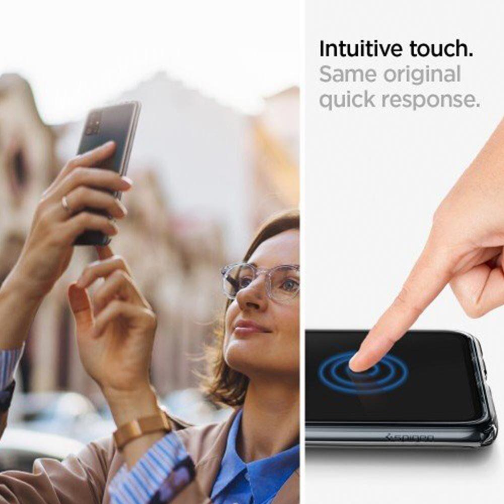 Tempered Glass Samsung Galaxy A51 / A71 Spigen Glas tR Full Cover