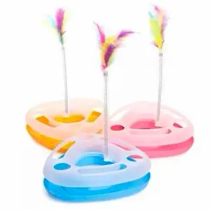 BOBO Plastic Cat Toy - Mainan bulu Kucing Y001WJ