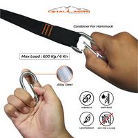 Gambar Dhaulagiri - Gantungan Kunci - Carbiner Hammock 9008 - Karabiner bisa digunakan untuk Hammcok atau Ayunan Outdoor dari Dhaulagiri Official Store Kota Administrasi Jakarta Utara 3 Tokopedia