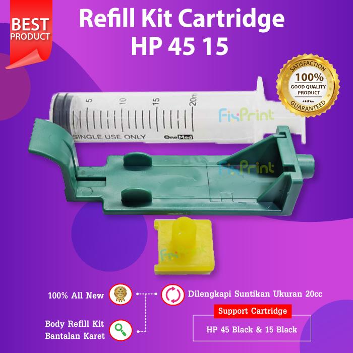 Gambar Refill Clip Tool Kit Penyedot Tinta Cartridge H 45  15 dari FixPrint Indonesia Kota Administrasi Jakarta Pusat Tokopedia