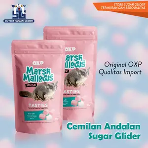 Gula-gula Mini Marshmallows Favorit Sugar Glider