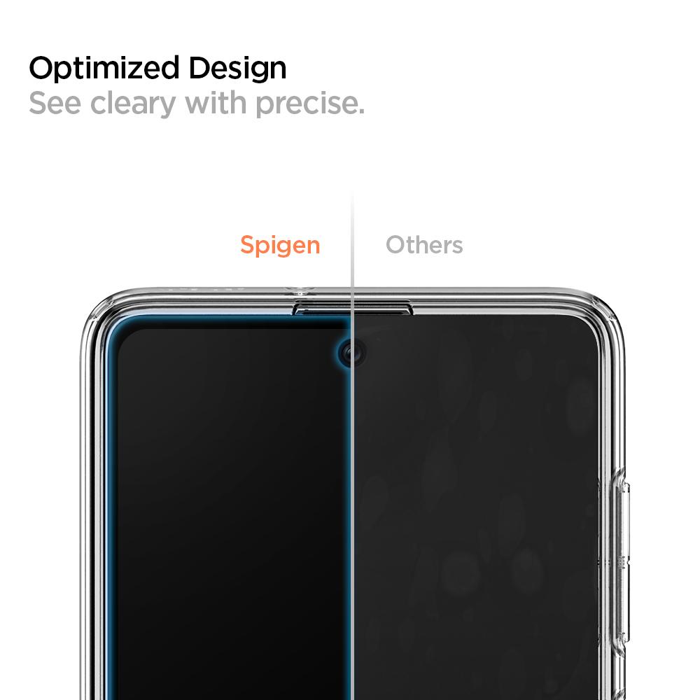 Tempered Glass Samsung Galaxy A51 / A71 Spigen Glas tR Full Cover