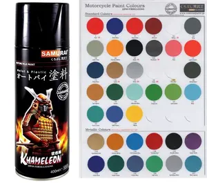 Pilox Samurai Paint Kurobushi 400ml Warna Glossy, Metallic, Doff. dll
