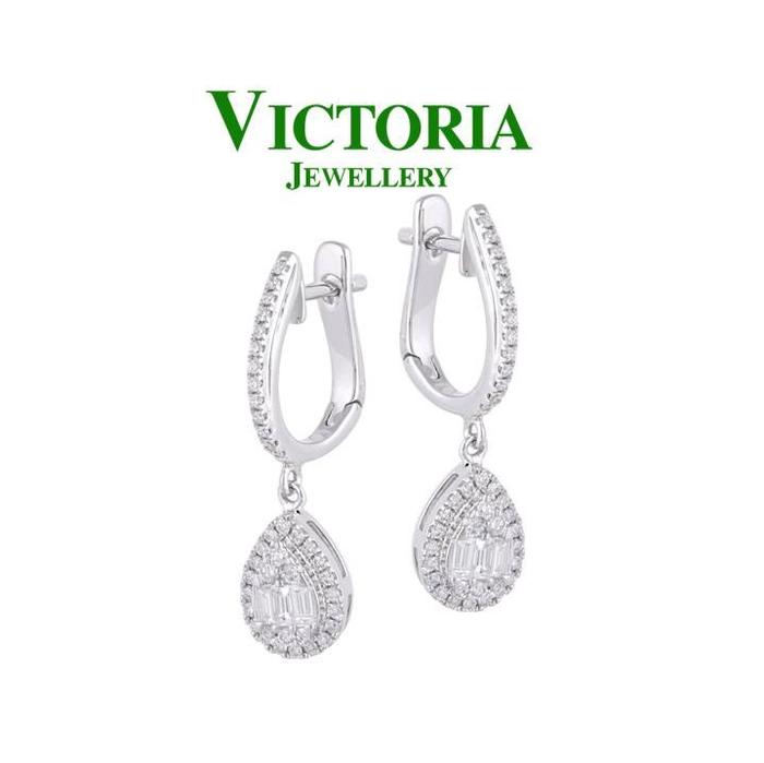Gambar Anting Berlian Baugette / Anting Pearshap VER664028 Victoria Jewellery dari Victoria Jewellery Online Kota Administrasi Jakarta Selatan Tokopedia