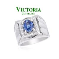Gambar Cincin Berlian Pria Batu Blue sapphire VMR587068 Victoria Jewellery dari Victoria Jewellery Online Kota Administrasi Jakarta Selatan 1 Tokopedia