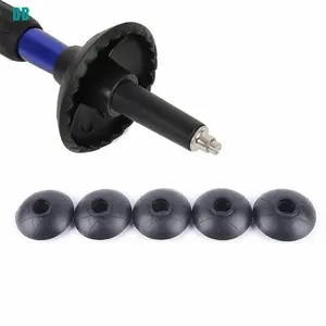 Aksesoris Trekking pole mangkuk dan ujung tip tongkat hiking tracking