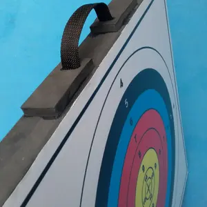 bantalan target 60x60x8,5cm sasaran anak panah fiber