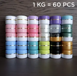 [10 PCS] Pot Cream 12,5 GR Pot Krim Kemasan Kosmetik / Pot Kosmetik 12.5 gram
