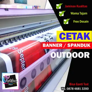 Cetak Flexi Spanduk / Banner Flexy Korea 440g Highrest
