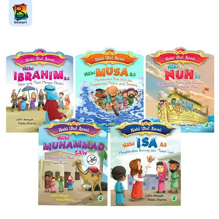 Azmi 5 Jual Buku Cerita Bergambar Anak NABI ULUL AZMI/bestari kids - Kota ...