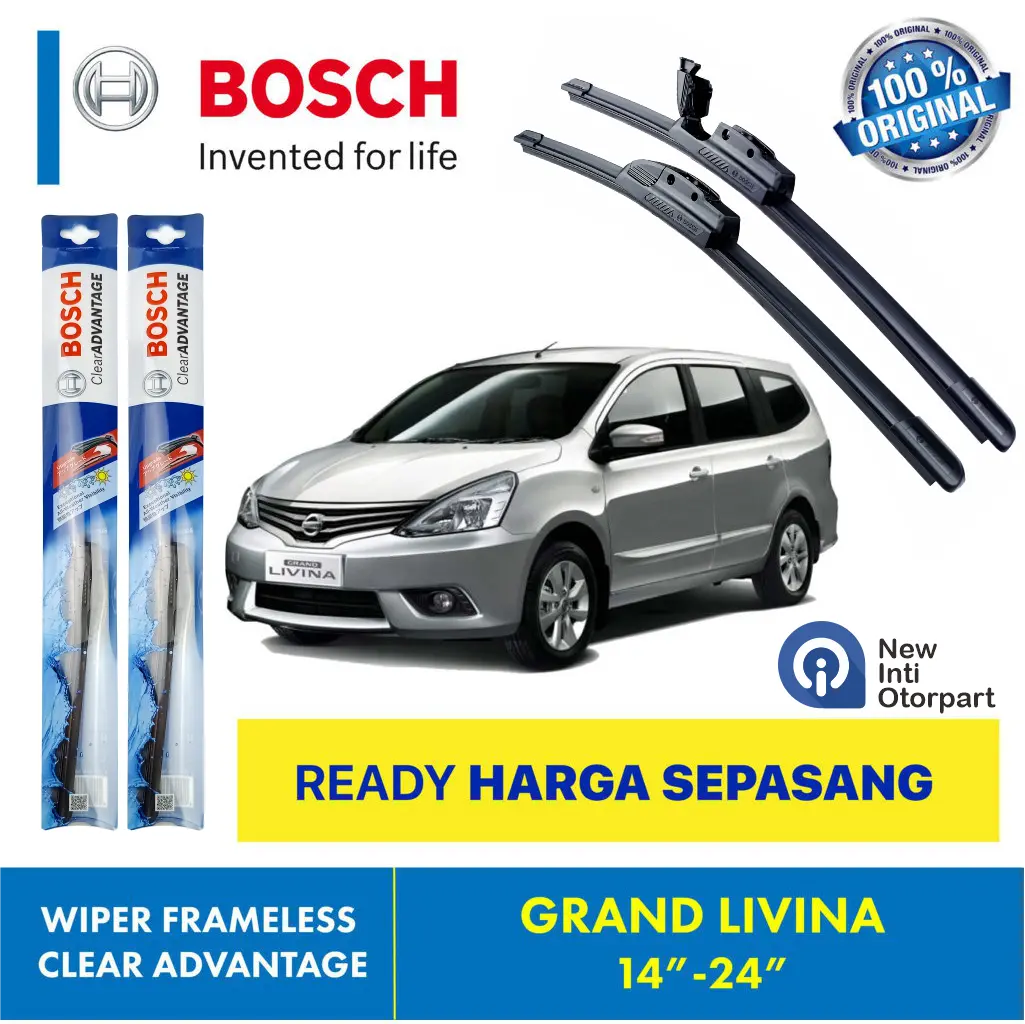 Wiper Blade Grand Livina BOSCH Frameless