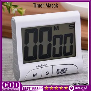 Timer Digital Masak Dapur Alarm Display Stopwatch Lcd Count Dow Dapur