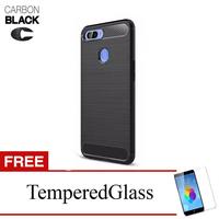Gambar Carbon Soft Case for Oppo A12 2020 - 6.22 inch - Hitam - Gratis Temper dari Mentari Grasindo Teknik Kota Administrasi Jakarta Barat 1 Tokopedia