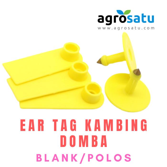 Ear Tag Polos Kambing Domba Tanpa Nomor/Blank Sheep Eartag 2
