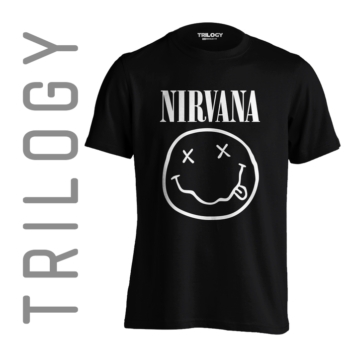 Gambar Kaos Premium Brand TRILOGY Music NIRVANA Tshirt dari TRILOGY WEAR Kota Administrasi Jakarta Utara Tokopedia