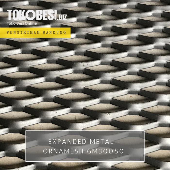 Gambar Expanded metal - Ornamesh GM30080 (lbr) Bandung dari Teguh tokobesi Kota Bandung Tokopedia