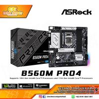 Gambar MOTHERBOARD ASROCK B560M PRO4 - INTEL SOCKET LGA 1200 dari Techno Computer Bali Kota Denpasar 1 Tokopedia