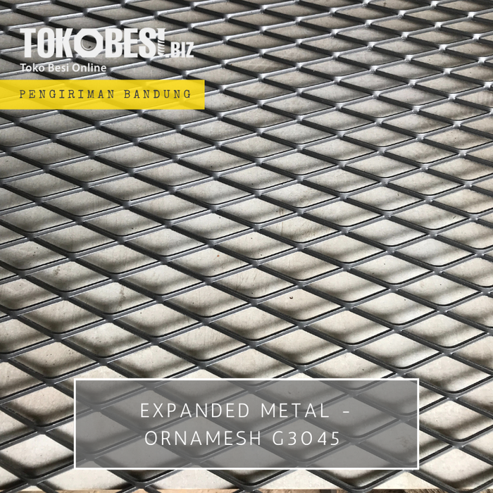 Gambar Expanded metal - Ornamesh G3045 (lbr) Bandung dari Teguh tokobesi Kota Bandung Tokopedia