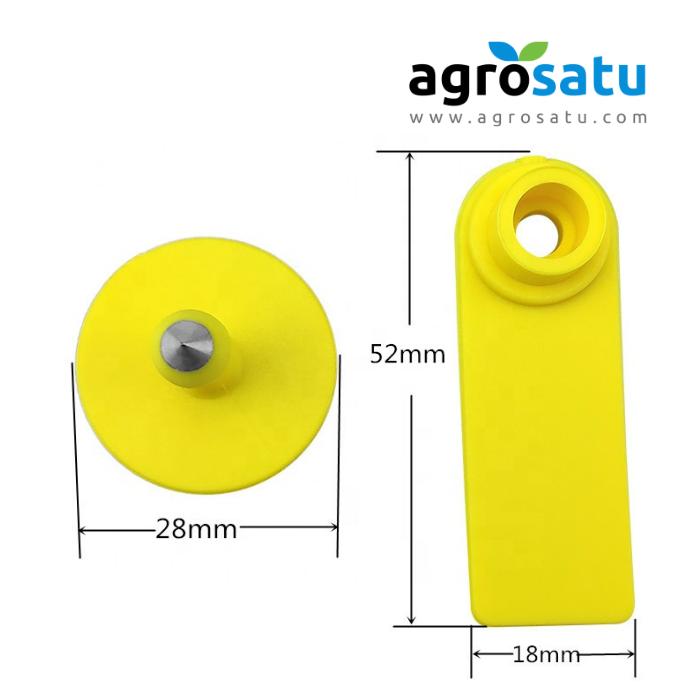 Ear Tag Polos Kambing Domba Tanpa Nomor/Blank Sheep Eartag 1