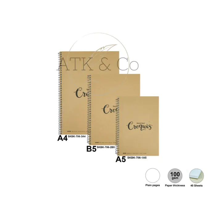 Gambar Buku Sketsa Gambar Sketchbook Sketch Book A4 A5 B5 Joyko SKBK-706 - A4 dari ATK & Co Kota Bandung 4 Tokopedia
