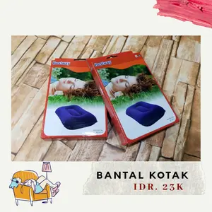 bantal camping bestway kotak