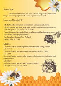 Gambar Manuka Honey (Madu Manuka) ManukaGo 250gr - MG30 dari BC88Shop Kota Administrasi Jakarta Barat 2 Tokopedia