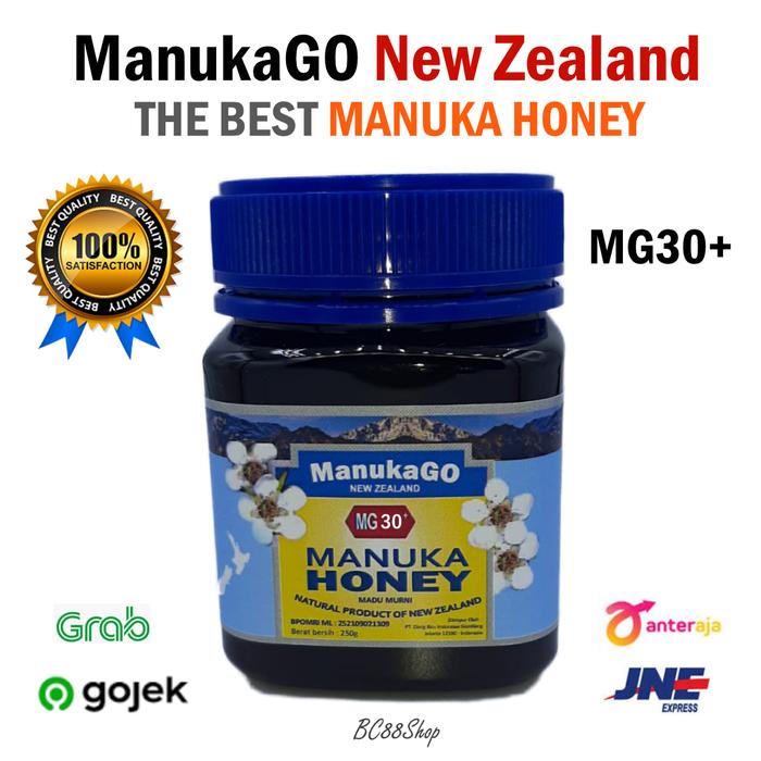 Gambar Manuka Honey (Madu Manuka) ManukaGo 250gr - MG30 dari BC88Shop Kota Administrasi Jakarta Barat 3 Tokopedia