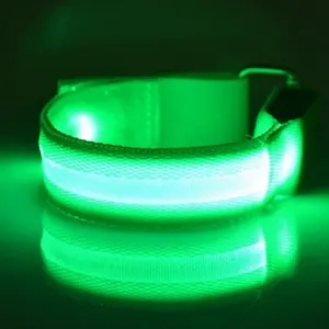 Gelang Lampu Lari Sepeda Sport Armband Wristband Safety Belt LED Light