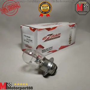 10PCS BOHLAM DEPAN MOTOR GRAND BEAT VARIO MIO KAKI 1 12V 35W STANDAR OZAWA HARGA PER 10PCS